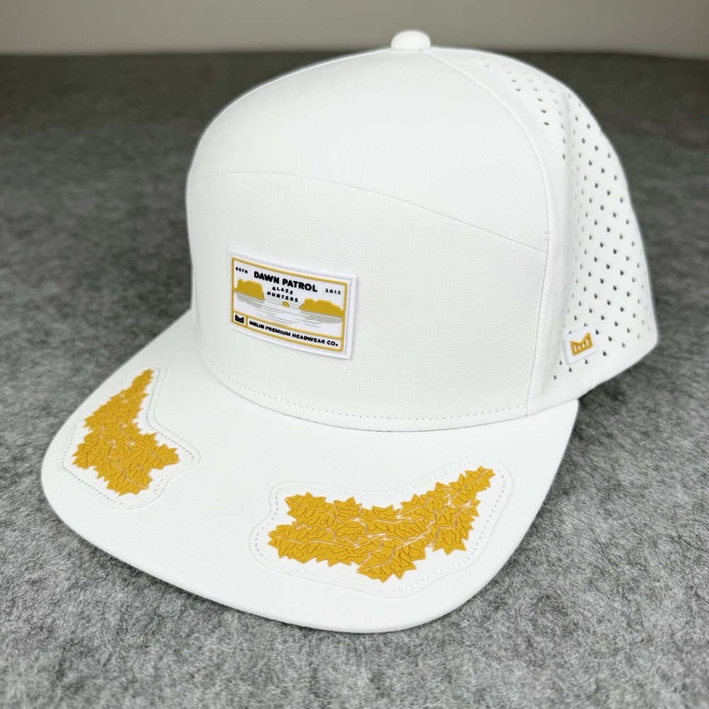 Melin NWT Coronado Captains Collection Hydro White Limited Snapback Hat sz S